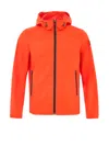 Paul & Shark Lightweight Jacket In Orange Technique Fabric  In Orange