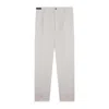 Paul & Shark Linen Chino Pants With Striped Pattern
