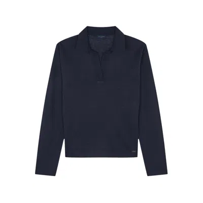 Paul & Shark Linen Polo Shirt