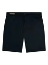 Paul & Shark Logo-detail Bermuda Shorts In Blue