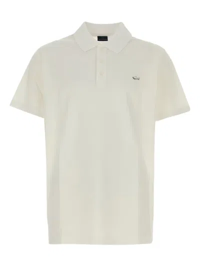 PAUL & SHARK LOGO-DETAIL POLO SHIRT
