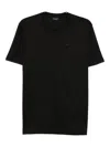 Paul & Shark Back-print Cotton T-shirt Clothing In Black