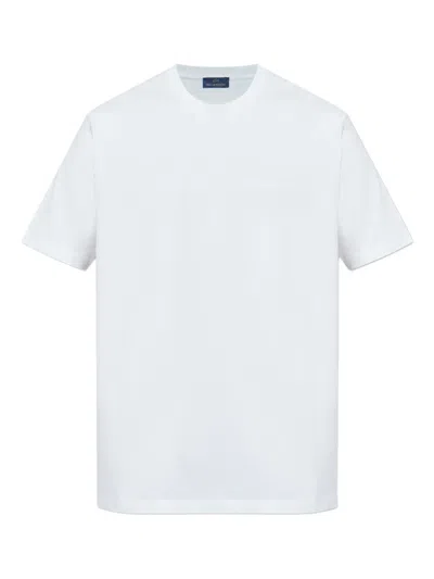 Paul & Shark Logo-embroidered Cotton T-shirt In Gray