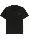 Paul & Shark Logo Embroidered Polo Shirt In Black