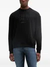 Paul & Shark Logo-embroidered Sweatshirt In Black