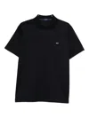 Paul & Shark Logo-embroidery Polo Shirt In Black