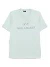 Paul & Shark Logo-embroidery T-shirt In Green