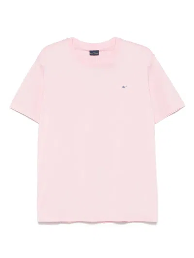 PAUL & SHARK LOGO PATCH COTTON T-SHIRT