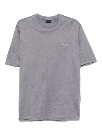 PAUL & SHARK LOGO PATCH COTTON T-SHIRT