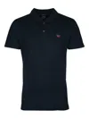 Paul & Shark Polo Collared Shirt Short Sleeves In Blue