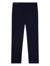 Paul & Shark Logo-patch Trousers In Blue