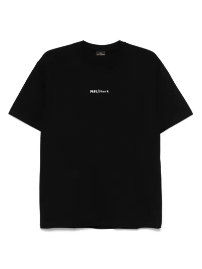 Paul & Shark Logo Print Cotton T-shirt