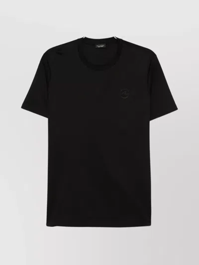 PAUL & SHARK LOGO PRINT COTTON T-SHIRT