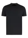 Paul & Shark T-shirt In Cotton Jersey With Logo In Black