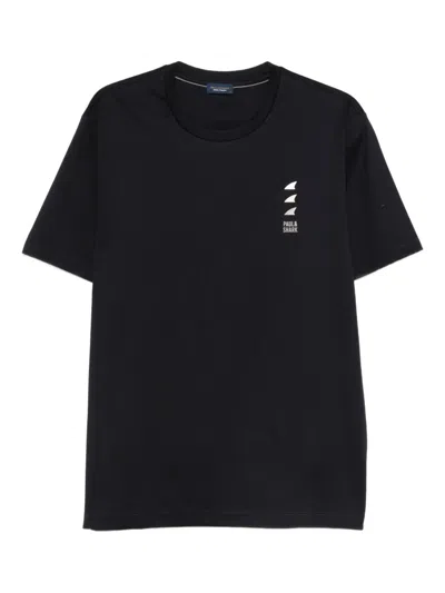 PAUL & SHARK LOGO-PRINT T-SHIRT
