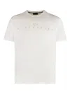 Paul & Shark Cotton Jersey T-shirt Featuring Logo Print In White
