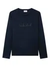 Paul & Shark Logo-studded T-shirt In Blue