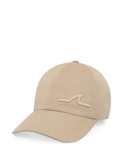 Paul & Shark Logo-embroidered Baseball Cap In Neutral