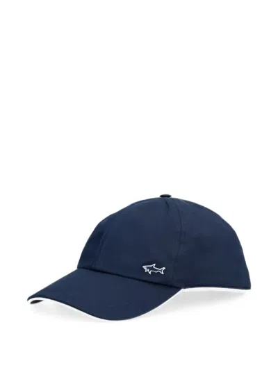 Paul & Shark Logo-embroidered Baseball Cap In Blue