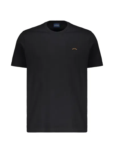 Paul & Shark Logo-patch Crew-neck T-shirt In Multi