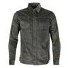 Paul & Shark Long Sleeve Corduroy Overshirt Dark Khaki In Green