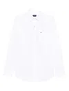 Paul & Shark Long-sleeve Cotton Shirt In White