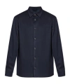 Paul & Shark Buttoned-up Overshirt In Blue