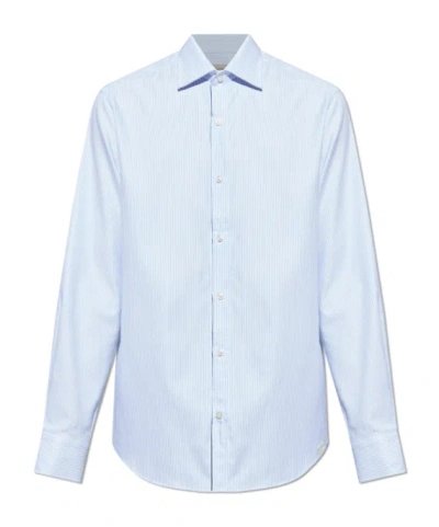 PAUL & SHARK STRIPED COTTON SHIRT