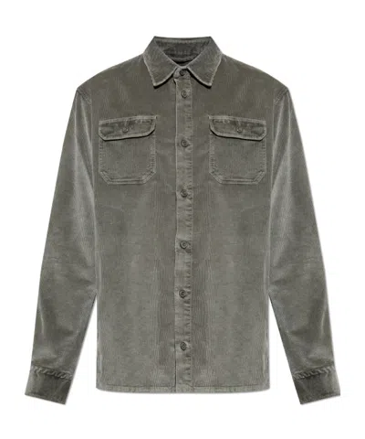 PAUL & SHARK CORDUROY DOUBLE-POCKET SHIRT