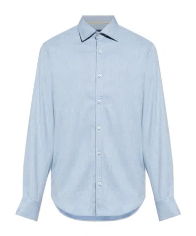 PAUL & SHARK LONG-SLEEVE BUTTONED-UP SHIRT