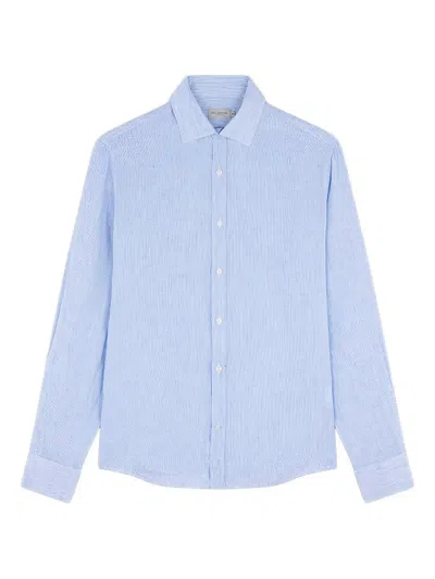 PAUL & SHARK LONG-SLEEVE STRIPED-PATTERN SHIRT