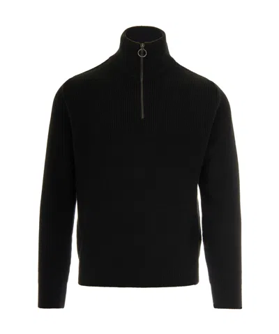 Paul & Shark Long-sleeved Sweater In Black