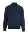 Paul & Shark Long-sleeved Sweater In Blue
