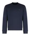 Paul & Shark Long-sleeved Sweatshirt In Blue