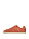 Paul & Shark Low Sneakers In Orange