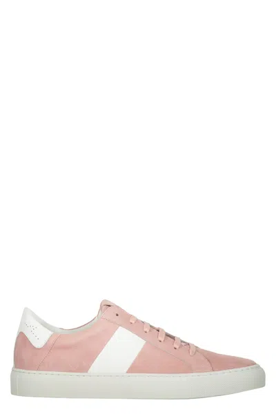 Paul & Shark Low-top Sneakers In Pink