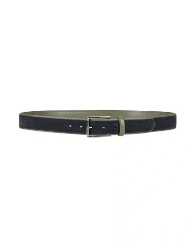 Paul & Shark Man Belt Navy Size 42 Cow Leather