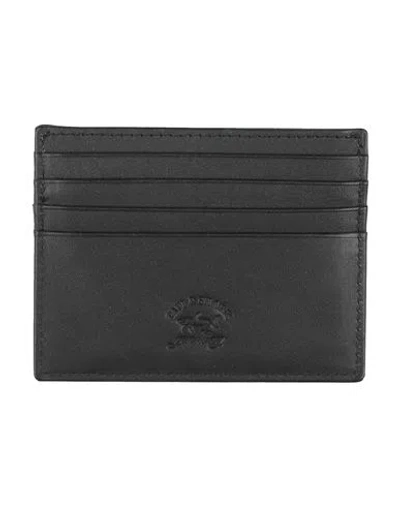 Paul & Shark Man Cardholder Black Size - Cow Leather