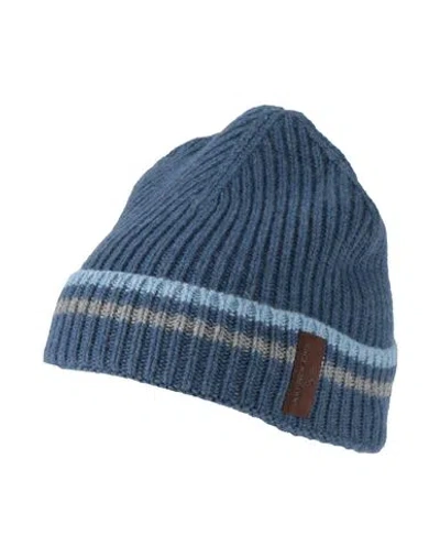 Paul & Shark Man Hat Blue Size Onesize Wool, Nylon