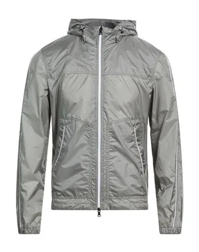 Paul & Shark Man Jacket Grey Size Xl Nylon In Gray