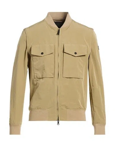 Paul & Shark Man Jacket Khaki Size M Polyester, Nylon In Neutral