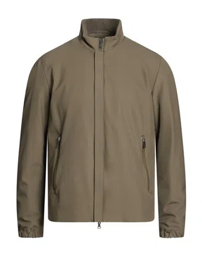 Paul & Shark Man Jacket Military Green Size M Polyamide, Elastane