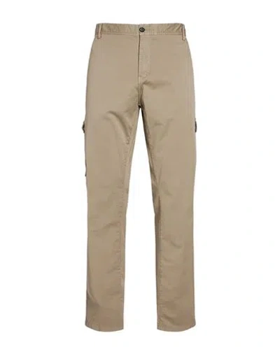 Paul & Shark Man Pants Beige Size 28 Cotton, Elastane In Gold