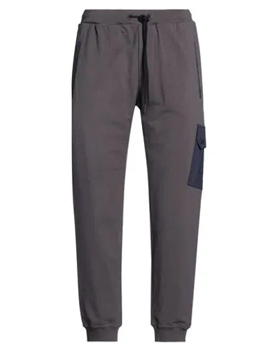 Paul & Shark Man Pants Charcoal Size Xl Cotton, Elastane In Gray