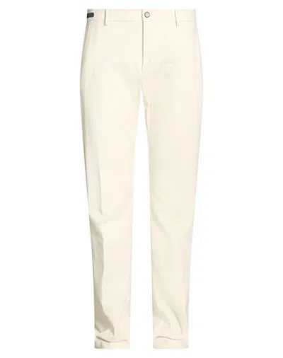 Paul & Shark Man Pants Cream Size 38 Modal, Cotton, Elastane In Neutral