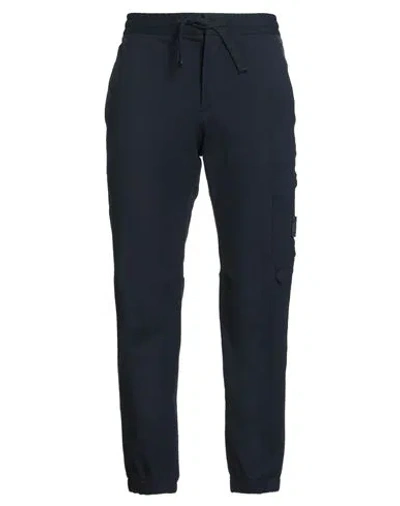 Paul & Shark Man Pants Midnight Blue Size Xxl Cotton, Elastane