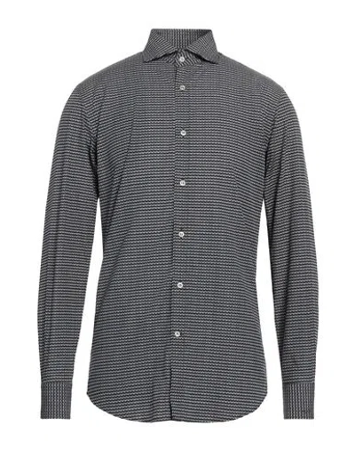 Paul & Shark Man Shirt Black Size 15 Cotton
