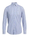 Paul & Shark Man Shirt Light Blue Size 15 ½ Cotton In Blue