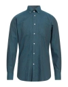 Paul & Shark Man Shirt Pastel Blue Size 15 Cotton