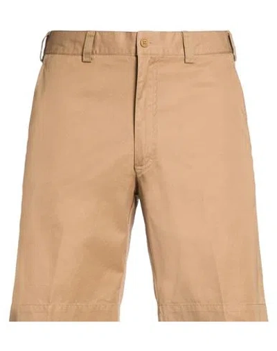 Paul & Shark Man Shorts & Bermuda Shorts Camel Size 32 Cotton In Neutral